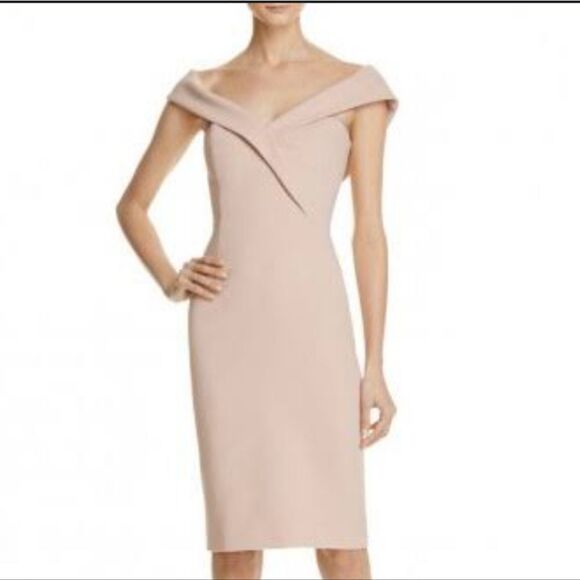 BRAND NEW PREMIER AMOUR OFF THE SHOULDER SHEATH WOMEN"S DRESS - Picture 7 of 13